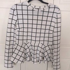 SHEIN Peplum Blouse